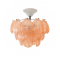 Vintage Shell Glass Chandelier