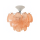 Vintage Shell Glass Chandelier