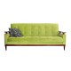 Apple Green Mid-Century Sofa