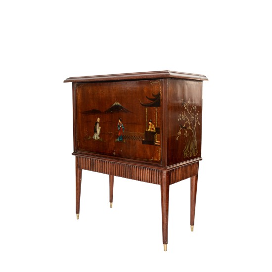 Vintage Chinoiserie Bar Cabinet Vintage Chinoiserie Bar Cabinet