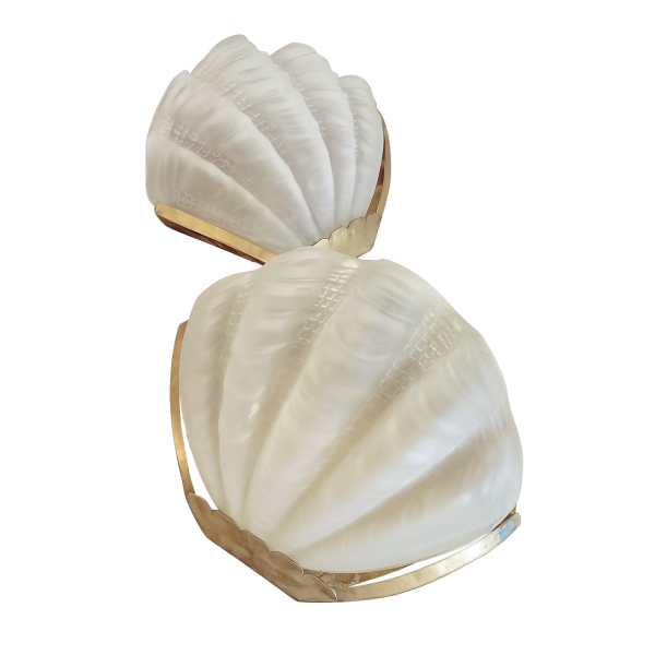 Golden Shell Sconces Golden Shell Sconces