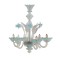Murano Chandelier Blue Florals