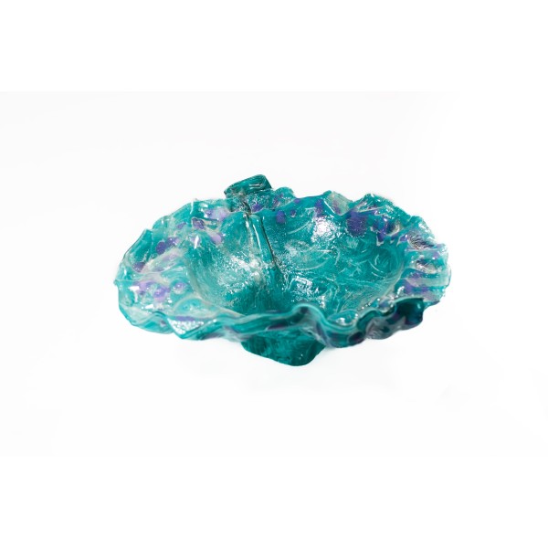 Handmade Fused Glass Bowl Handmade Fused Glass Bowl