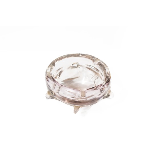 Murano Pale Lilac Glass Ashtray