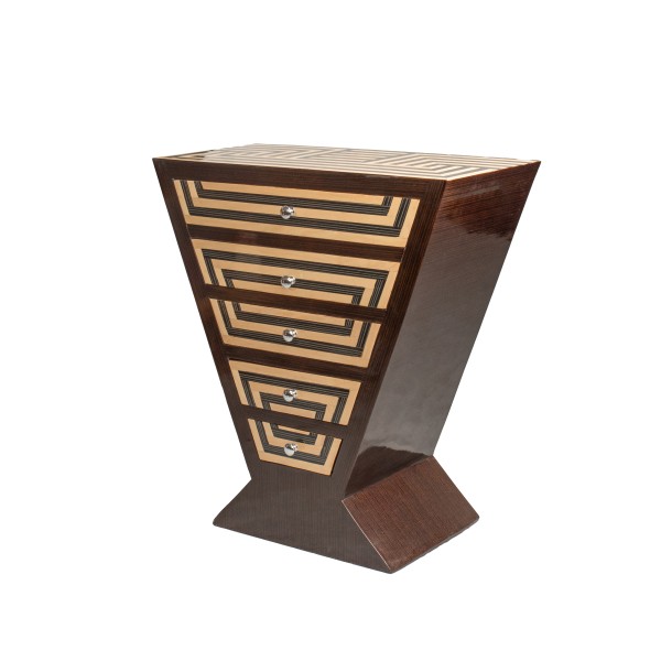 Art Deco Geometric Chest