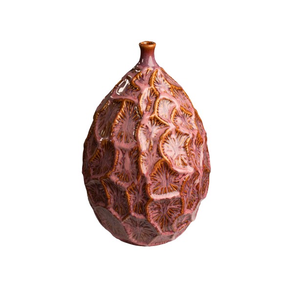 Sculptural Textured Ceramic Vase Sculptural Textured Ceramic Vase