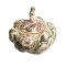 Capodimonte Lidded Pot with Figural Finial