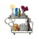 Retro Glass Bar-Cart Retro Glass Bar-Cart
