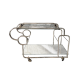 Retro Glass Bar-Cart Retro Glass Bar-Cart