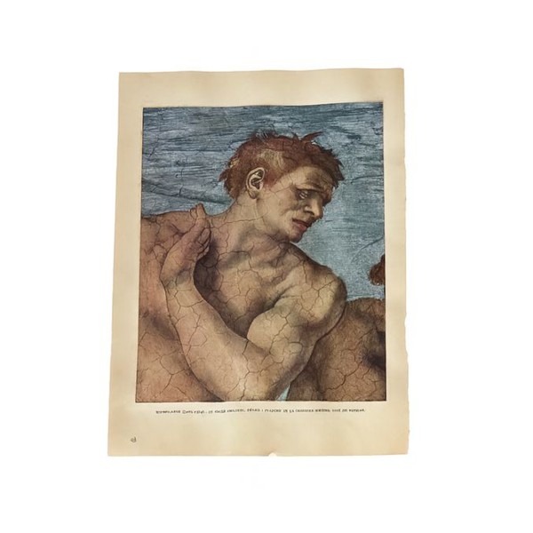 Vintage Michelangelo Print I Vintage Michelangelo Print I
