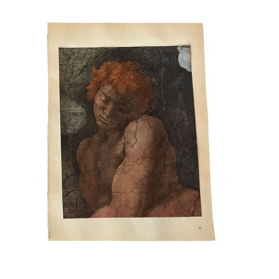 Vintage Michelangelo Print II