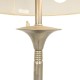 Vintage Bronze Floor Lamp with Marble Base