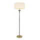 Vintage Bronze Floor Lamp with Marble Base