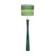 Fluted Emerald Mid-Century Floor Lamp