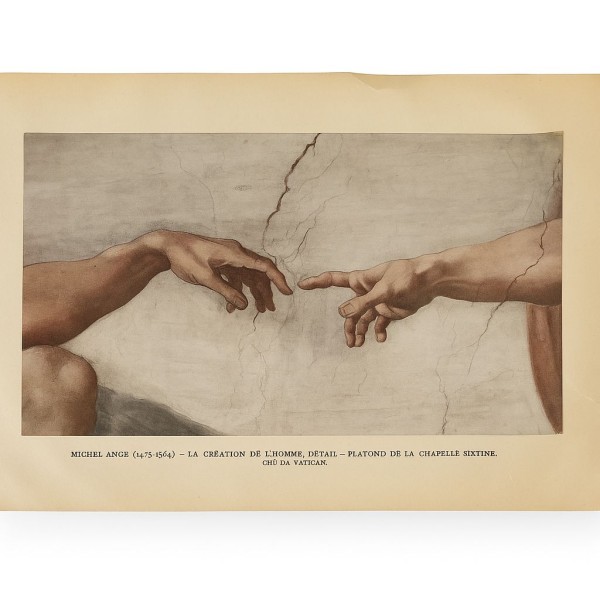 Vintage Michelangelo Print IV Vintage Michelangelo Print IV