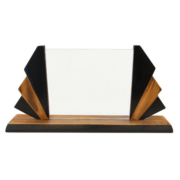 Art Deco Geometric Wooden & Glass Frame Art Deco Geometric Wooden & Glass Frame