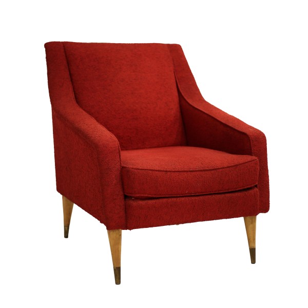 Mid Century Red Chair