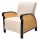 Art Deco Canne Armchair