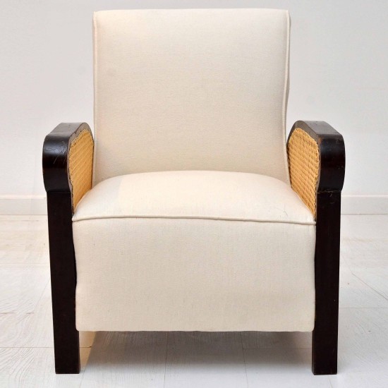Art Deco Canne Armchair