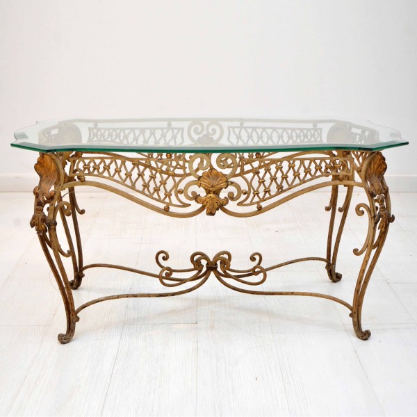 Fer Forge Coffee Table