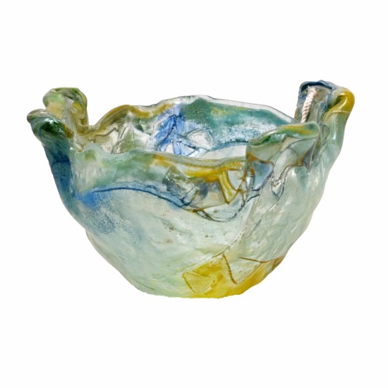Mosaic Glass Bowl