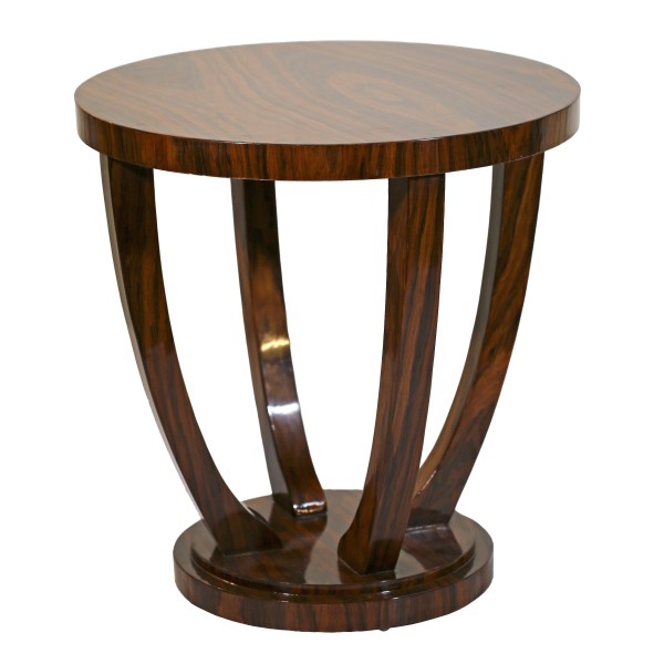 Art Deco Style Round Side Table