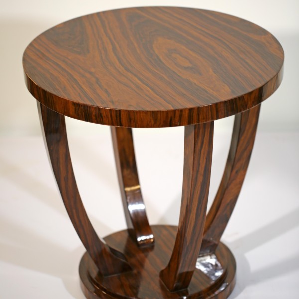 Art Deco Style Round Side Table Art Deco Style Round Side Table