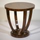 Art Deco Style Round Side Table Art Deco Style Round Side Table