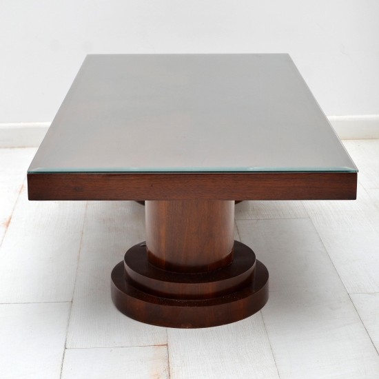 Cylinder Bases Coffee Table