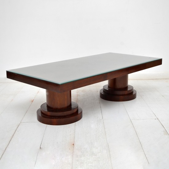 Cylinder Bases Coffee Table