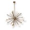 Silver Spiky Chandelier