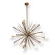 Silver Spiky Chandelier