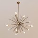 Silver Spiky Chandelier