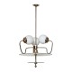 Opaline Globe Chandelier