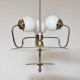 Opaline Globe Chandelier