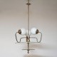 Opaline Globe Chandelier