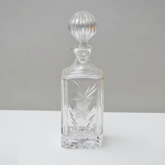 Etched Decanter