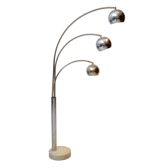 Three-Way Arc Floor Lamp
