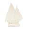 Vintage Art Deco Ceramic Sailboat by Le Jan