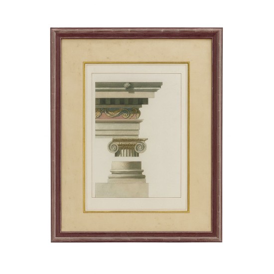 Classical Column Engraving I Classical Column Engraving I