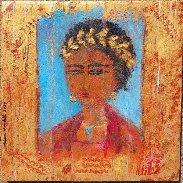 Fayoumi Mummy Portrait By Mona Kandeel