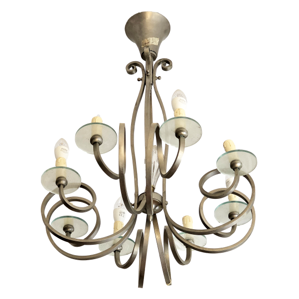 Elegant Retro Spiral Chandelier Elegant Retro Spiral Chandelier